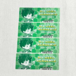 僕のヒーローアカデミア ヒロアカ アニメイト 特典 6期放送スタンバイフェア クリアしおり 緑谷出久 緑谷 グッズ 4枚