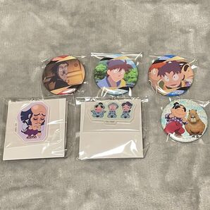 忍たま乱太郎 ドクタケ忍者隊最強の軍師 体験展 缶バッジ ミニキャラアクリルキーホルダー 東武動物公園 缶バッジ