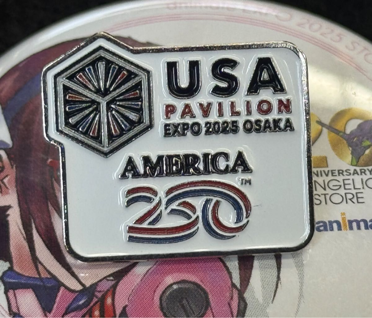 万博　モザンビーク館　ピンバッジ　モザンビークパビリオン　地図 Mozambique Pavilion Stamp – Osaka EXPO 2025 (大阪万博