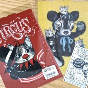 ★実店舗限定ショップカード付き★ 新作 手帳用下敷き 2点 ボリス雑貨店 ヒグチユウコ 下じき したじき