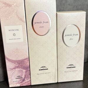 本日出荷手続き可能 ミルボン ミーンカール ジェミールフラン クリーム グロス 3点セット 即購入大歓迎