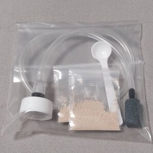 【防止弁接続済】 発酵式水草CO2添加セット+水草おまけ マニュアル付き