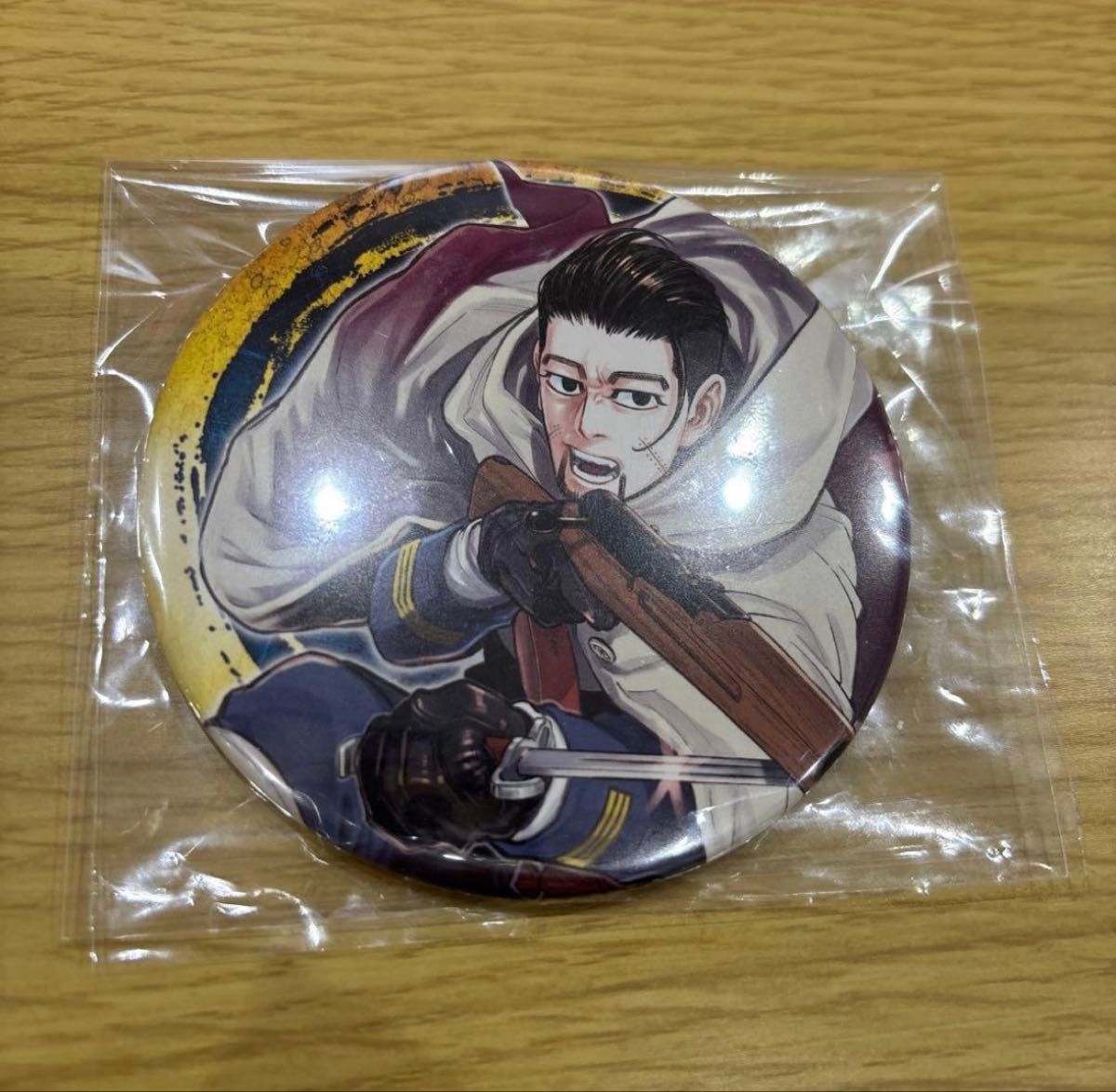 バレンタインチョコ缶バッジ 尾形百之助 ゴールデンカムイ 痛バ