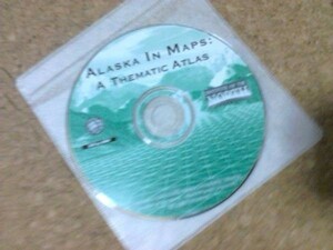 [PC][ бесплатная доставка ] ALASKA IN MAPS A THEMATIC ATLAS диск только 