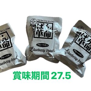 長期保存パン ブルーベリー味 5年保存 3個セット