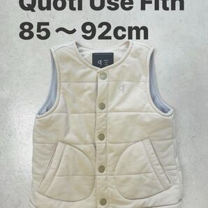 Quoti Use Fith クオーティーユースフィス ベビーベスト フリース ベスト キッズ ベビー