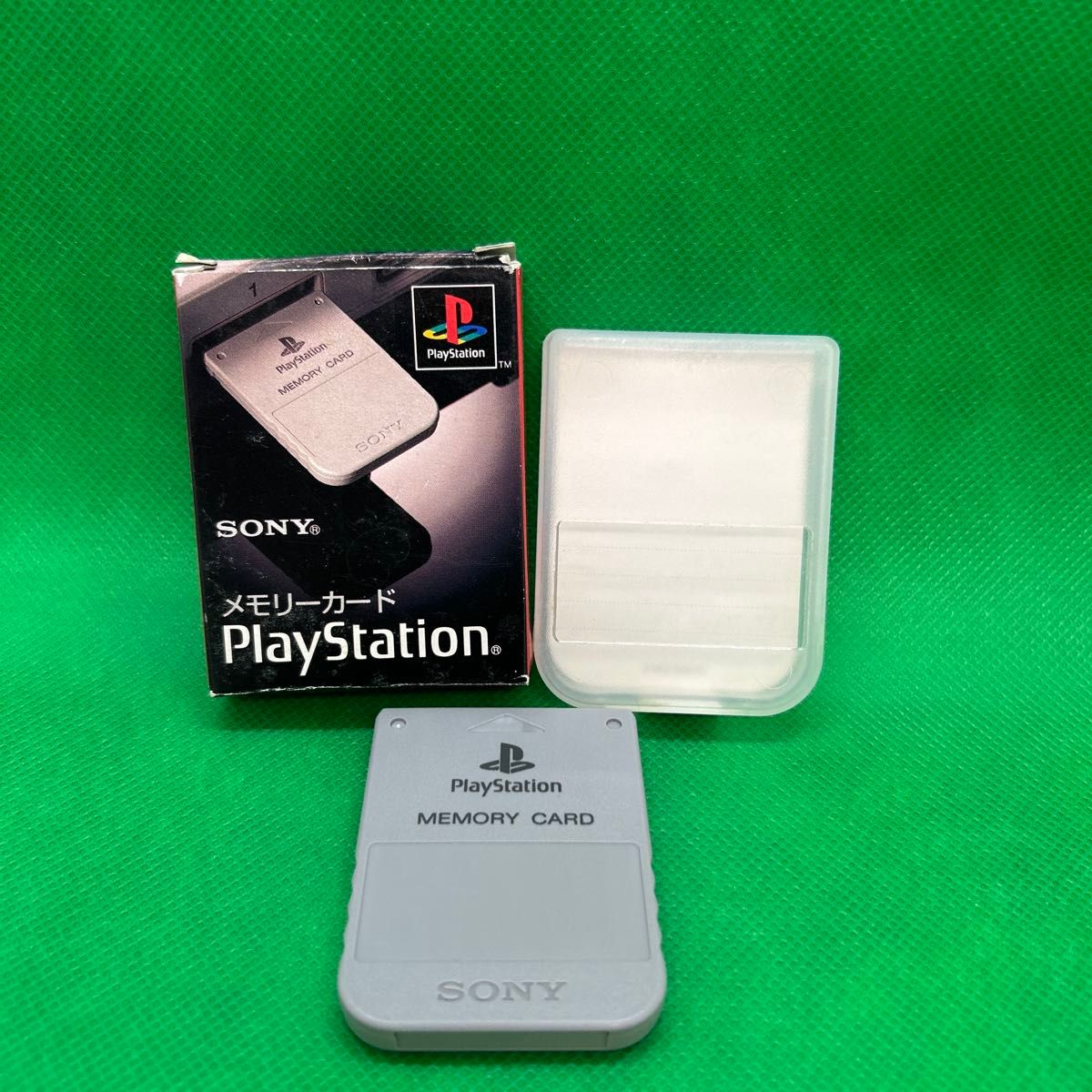 メモリーカード PS SCPH-1020 プレイステーション PlayStation SONY プレステ PS1 ケース 外箱