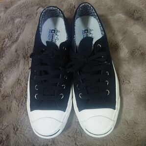 CONVERSE JACK PURCELL REACT ジャックパーセル ブラック 23.5cm
