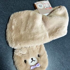 マフラー くま クマ キッズ 可愛い