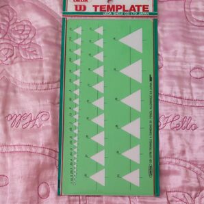 UEDA TEMPLATE UD-107M 三角形 ダイヤモンド 定規 製図