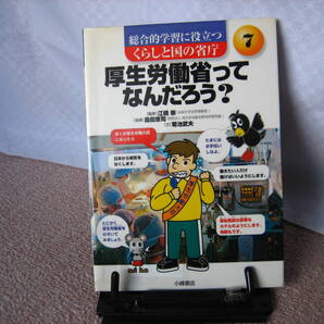 【送料込み】『厚生労働省ってなんだろう？～くらしと国の省庁7』菊池武夫/江橋崇
