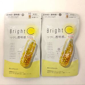 feat.Bright C ブライトシー ビタミン&オイルカプセル 2個セット