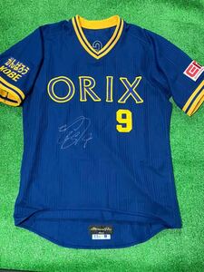 ＯＲＩＸ9 坂口’11実使用 直筆サイン入り復刻ユニフォーム