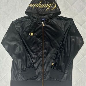 レア【K-1 魔裟斗 モデル】 Champion(チャンピオン) S-MODE エスモード シリーズ 金刺繍 ブラック パーカー