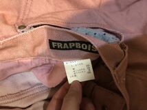 ♪フラボア FRAPBOIS サルエルパンツ　ピンク　グレー　水玉　ドット　サイズ1 USED♪_画像4