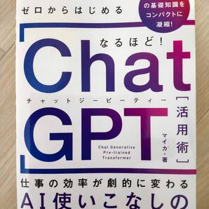 ゼロからはじめる なるほど!Chat GPT 活用術 AI使いこなしのヒント