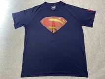 アンダーアーマー　superman コラボTシャツ heat gear_画像1