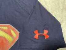 アンダーアーマー　superman コラボTシャツ heat gear_画像4