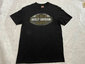 中古美品　HARLEY DAVIDSON◆CHICAGO WINDY CITY ◆Tシャツ/L/コットン