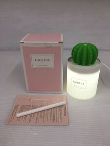 未使用品◆CACTUS◆サボテン型ソフトライト&ディフューザー