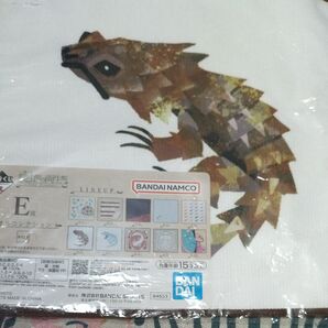 一番くじ 爬虫類 両生類 E賞 ハンドタオル