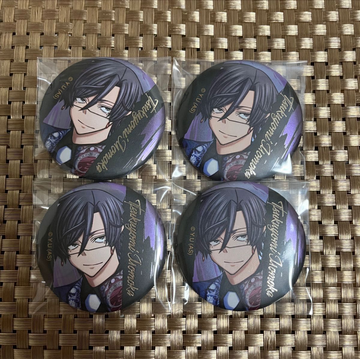 桃源暗鬼 桃華月詠 缶バッジ ランダムトレーディング缶バッジ