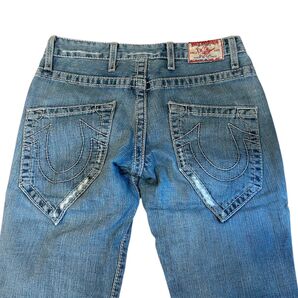 True Religion Micky BigT ストレートデニム ライトブルー ジーンズ デニム ジーパン ストレート