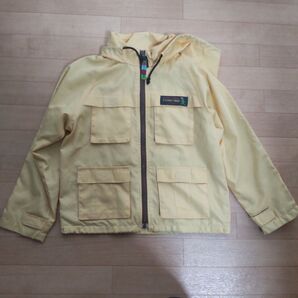 3can4on サンカンシオン 120cm パーカー ジップアップ ウィンドブレーカー ナイロンパーカー 120 ブルゾン