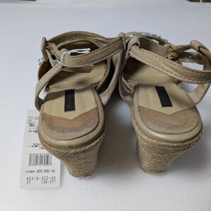 TO BE CHICサンダル ウェッジソール ベージュ 37 約24cm