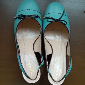 kate spade NEW YORK ケイトスペード サンダル ミュール ターコイズ