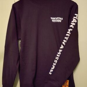 MAN WITH A MISSION 長袖Tシャツ ブラック