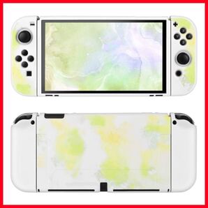 DLseego Switchスイッチ ケース 分体式カバー スイッチ保護ケース Switchに対応カバー 軽薄量 滑り止めイエロー