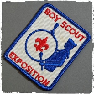 BF127 ビンテージ ワッペン パッチ ロゴ エンブレム BOY SCOUT EXPOSITION ボーイスカウト アメリカ BSA