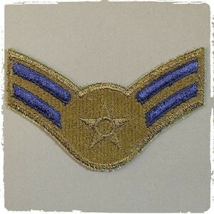 NC31 米空軍 US AIR FORCE USAF 上等空兵 エアマン・ファーストクラス Airman First Class 階級章 ワッペン パッチ