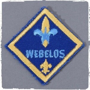 VC31 WEBELOS CUB SCOUT カブスカウト ワッペン パッチ ロゴ エンブレムアメリカ 輸入雑貨 刺繍 BSA