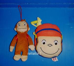 ☆Curious George☆キュリアスジョージ☆おさるのジョージ☆ポーチ☆マスコット☆ぬいぐるみ☆セット☆小銭入れ☆財布☆サルひとまねこざる