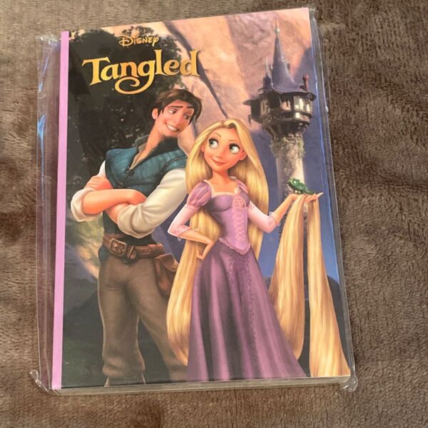 ディズニー Happyくじ G賞 ラプンツェル ポストカードブック