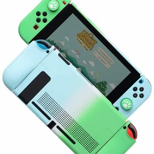 Nintendo Switch カバー ブルーグリーン