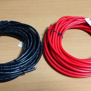 10AWG ケーブル 赤黒 各9m