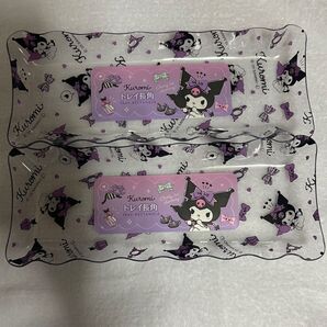 100均サンリオ クロミトレイ長皿と角皿