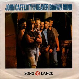 John Cafferty & The Beaver Brown Band 「Song & Dance」 米国盤プロモ用EPレコード