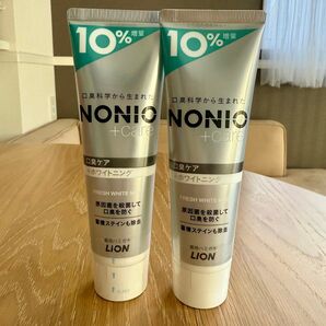 【増量タイプ】NONIO ノニオ ハミガキ ホワイトニング フレッシュホワイトミント 2本セット