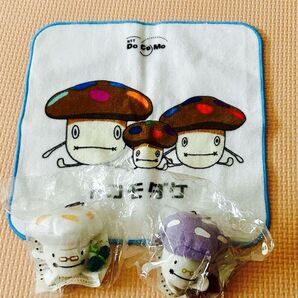 ドコモダケストラップ・ミニハンカチ