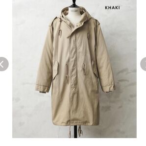 新品 タグ付 HOUSTON ヒューストン アウター M-51 PARKA ミリタリー 大きいサイズ モッズコート 3L相当