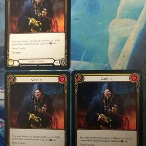 Flesh and Blood Cash In Crucible of War CRU Unlimited 英語版 3枚