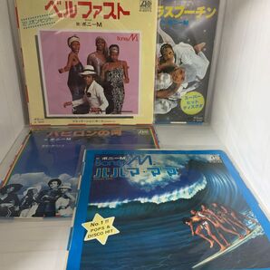 BONEY M. ディスコ disco レコード EP 4枚 BONEY M ボニーM. 洋楽