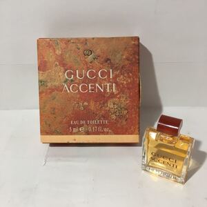 Y2637 [ unused ]GUCCI ACCENTI 5ml (o-doto crack )