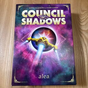 影の評議会 Council of Shadows 日本語訳付 alea ボードゲーム