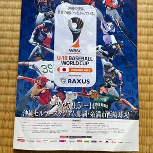 ★公式プログラム★U18野球ワールドカップ・高校日本代表