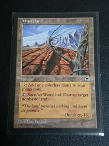 ★☆MTG 【英】不毛の大地/Wasteland[土地U]【TMP】★☆ 全ての商品同梱可能